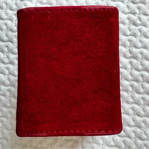 Cartier Red Suede Jewelry Box - Picture 4 of 6
